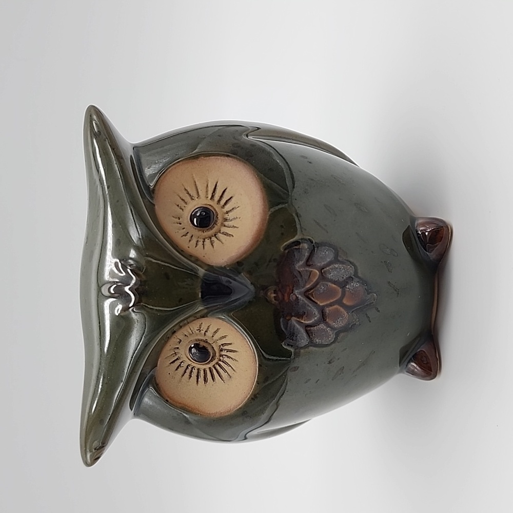 Earth tone Pottery Owl